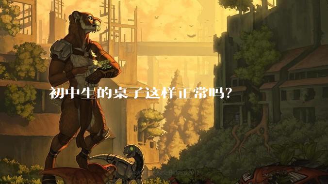 初中生的桌子这样正常吗？